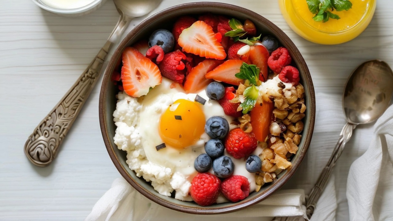 Cottage Cheese Breakfast Bowl – A Healthy and Nutritious Start