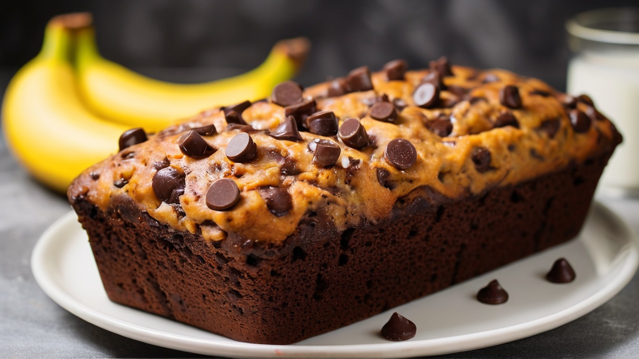 Chocolate Chip Banana Bread Recipe