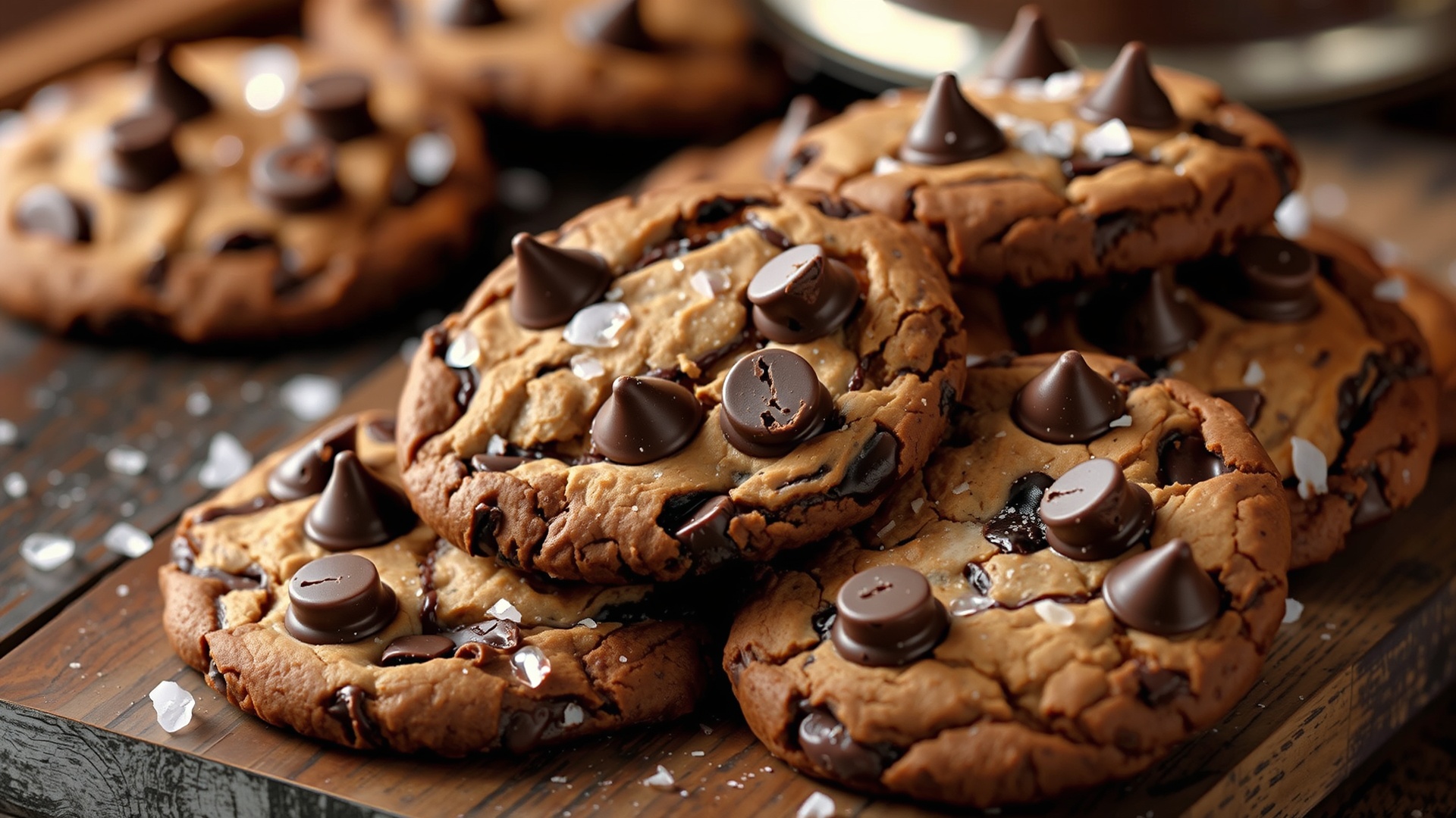 Cookies made from brownie mix