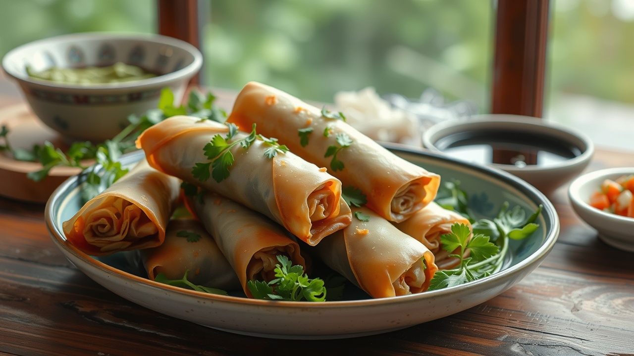 Crispy Spring Rolls Recipe