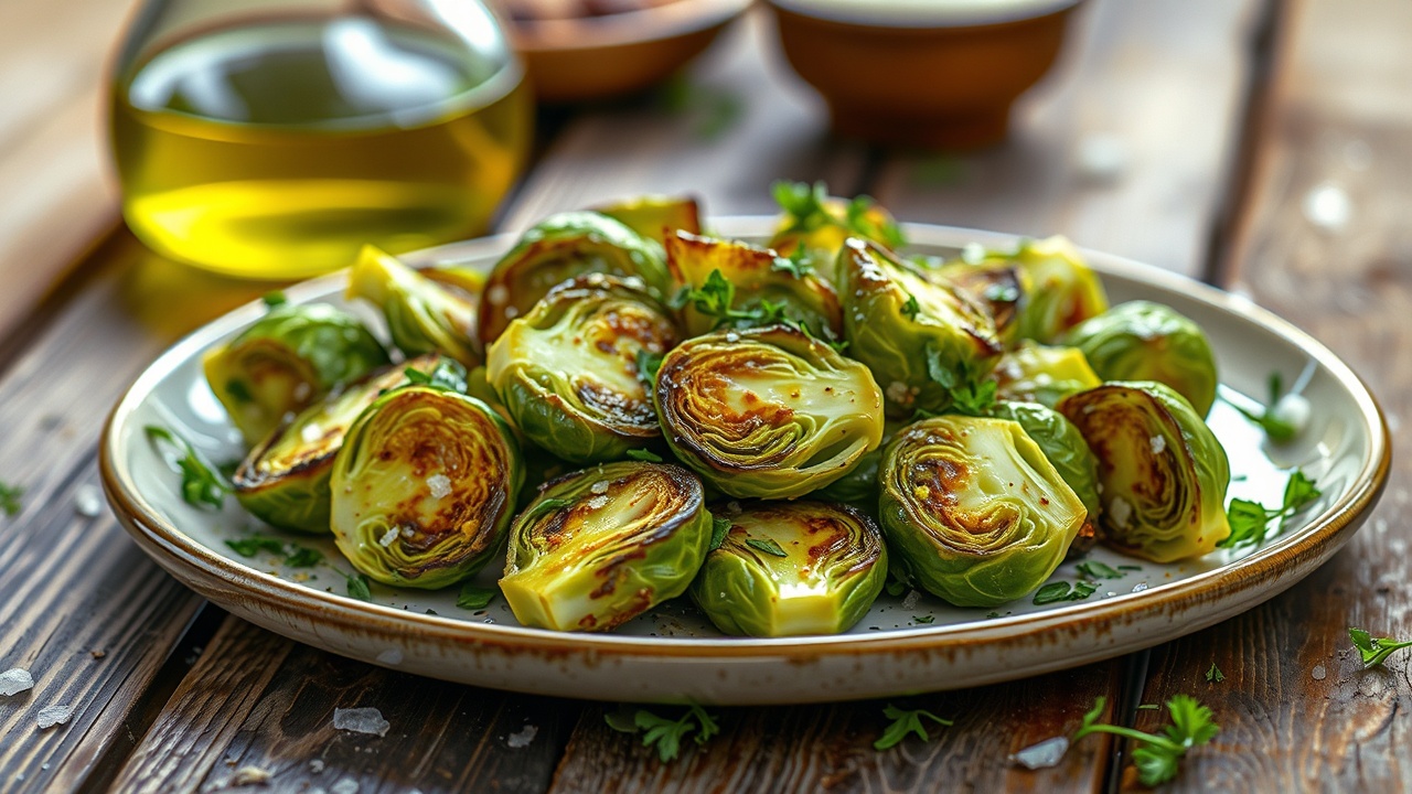 Easy Smashed Brussels Sprouts Recipe