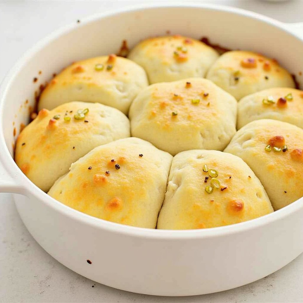 Garlic Dinner Rolls