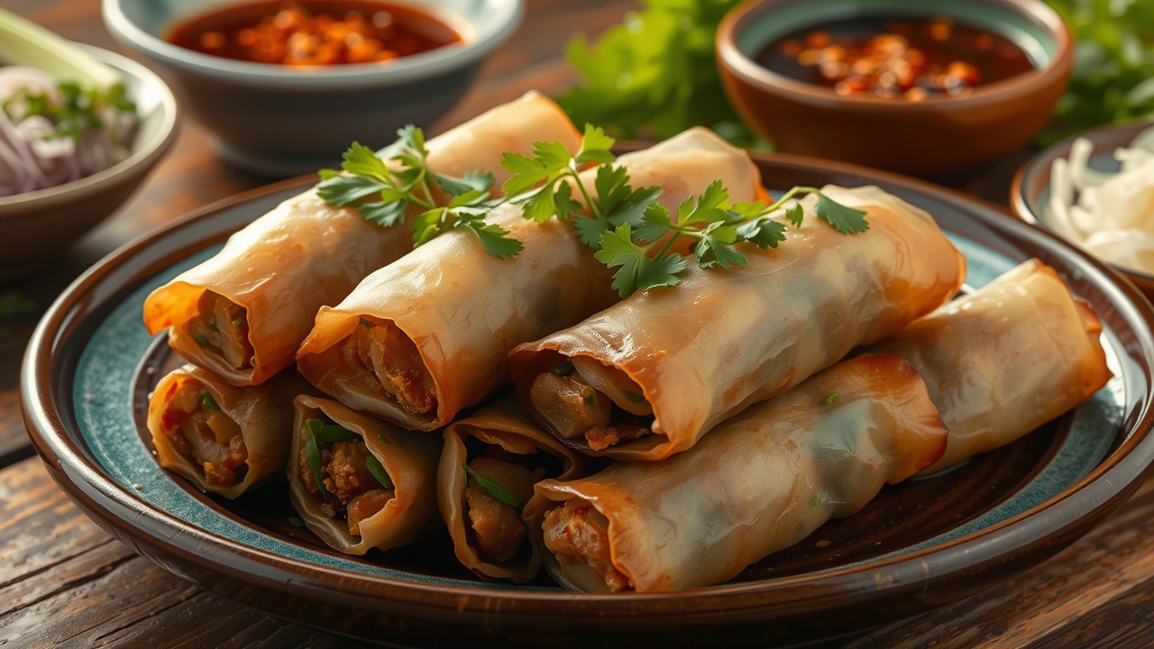 Pork Spring Rolls Recipe: A Crispy Delight