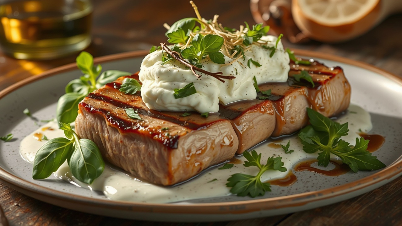 Stuffed Pork Loin with Ricotta Cheese: A Tender and Creamy Delight