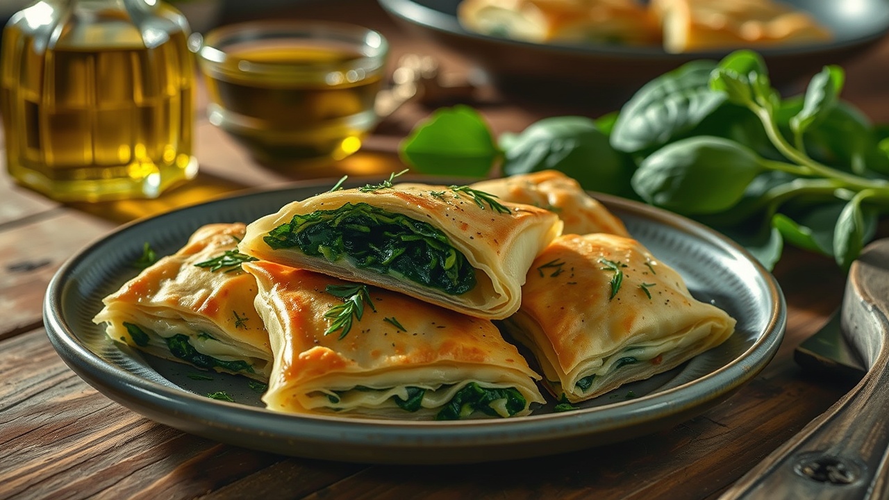 A Romantic Greek Recipe: Spanakopita